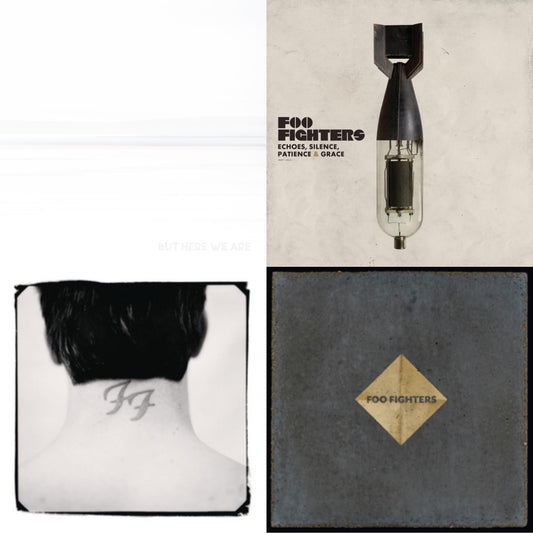 But Here We Are (White LP Vinyl) & Echoes Silence Patience & Grace & There Is Nothing Left To Lose (2LP/Dl Card) & Concrete & Gold (140G/Dl Code/2LP)