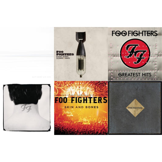 But Here We Are (White LP Vinyl) & Echoes Silence Patience & Grace & Greatest Hits (2LP/Dl Card/Gatefold) & There Is Nothing Left To Lose (2LP/Dl Card) & Skin & Bones (2LP/Dl Card) & Concrete & Gold (140G/Dl Code/2LP)