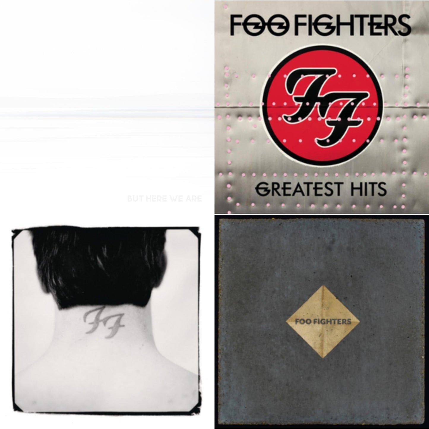 But Here We Are (White LP Vinyl) & Greatest Hits (2LP/Dl Card/Gatefold) & There Is Nothing Left To Lose (2LP/Dl Card) & Concrete & Gold (140G/Dl Code/2LP)