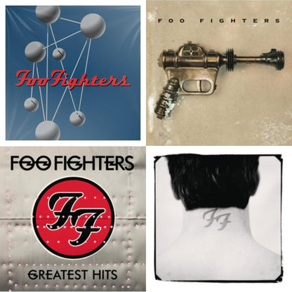 This is a 4 LP Vinyl SKU bundle.
1.This LP Vinyl is brand new.Format: LP VinylMusic Style: Alternative RockThis item's title is: Greatest Hits (2LP/Dl Card/Gatefold)Artist: Foo FightersLabel: LEGACYBarcode: 886973692110Release Date: 11/3/2009
2.This LP Vinyl is brand new.