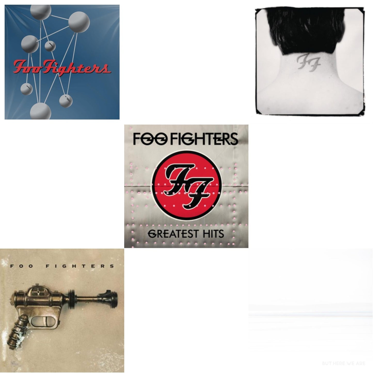 This is a 5 LP Vinyl SKU bundle.
1.This LP Vinyl is brand new.Format: LP VinylMusic Style: Alternative RockThis item's title is: Colour & The Shape (2LP/Dl Card)Artist: Foo FightersLabel: LEGACYBarcode: 886979832213Release Date: 11/21/2011
2.This LP Vinyl is brand new.