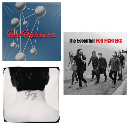 This is a 3 LP Vinyl SKU bundle.
1.This LP Vinyl is brand new.Format: LP VinylMusic Style: Alternative RockThis item's title is: Colour & The Shape (2LP/Dl Card)Artist: Foo FightersLabel: LEGACYBarcode: 886979832213Release Date: 11/21/2011
2.This LP Vinyl is brand new.