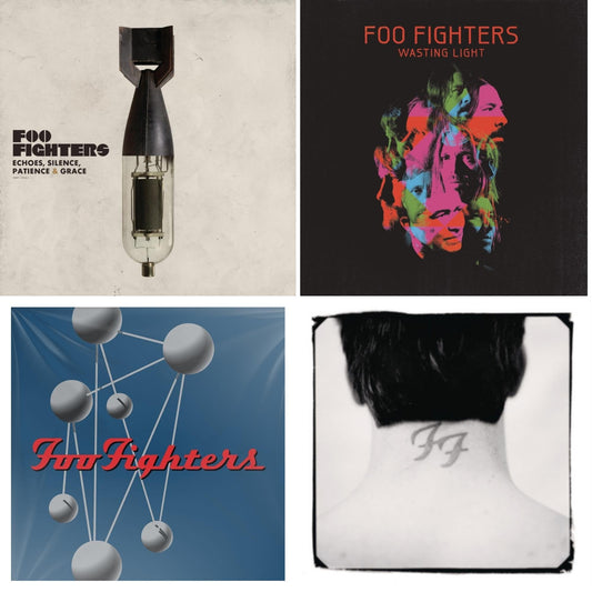 Echoes Silence Patience & Grace & Wasting Light (2LP/Dl Card/Gatefold) & Colour & The Shape (2LP/Dl Card) & There Is Nothing Left To Lose (2LP/Dl Card)