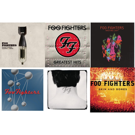 Echoes Silence Patience & Grace & Greatest Hits (2LP/Dl Card/Gatefold) & Wasting Light (2LP/Dl Card/Gatefold) & Colour & The Shape (2LP/Dl Card) & There Is Nothing Left To Lose (2LP/Dl Card) & Skin & Bones (2LP/Dl Card)