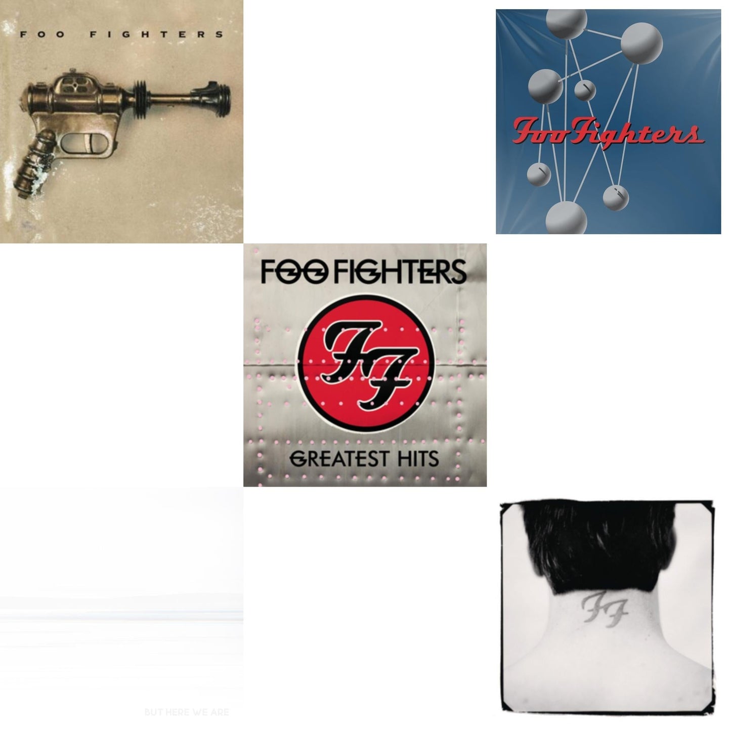 This is a 5 LP Vinyl SKU bundle.
1.This LP Vinyl is brand new.Format: LP VinylMusic Style: Alternative RockThis item's title is: Foo Fighters (Dl Card)Artist: Foo FightersLabel: LEGACYBarcode: 886979832114Release Date: 11/21/2011
2.This LP Vinyl is brand new.