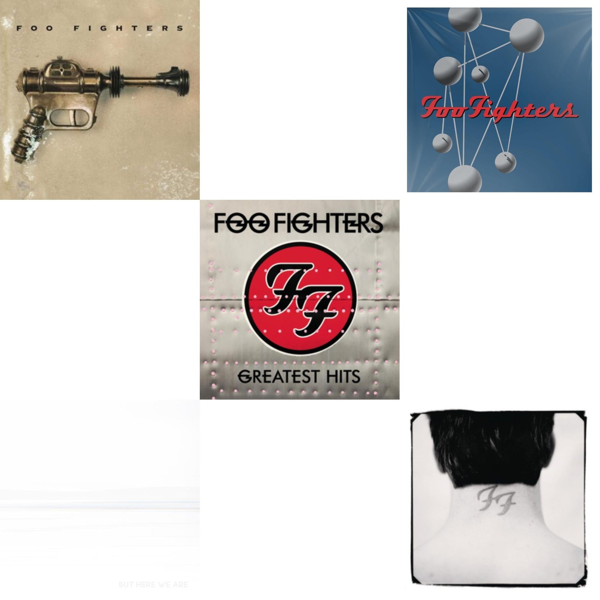 This is a 5 LP Vinyl SKU bundle.
1.This LP Vinyl is brand new.Format: LP VinylMusic Style: Alternative RockThis item's title is: Foo Fighters (Dl Card)Artist: Foo FightersLabel: LEGACYBarcode: 886979832114Release Date: 11/21/2011
2.This LP Vinyl is brand new.