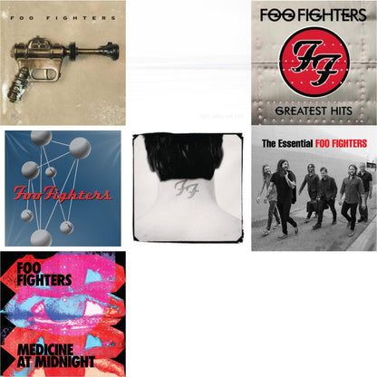This is a 7 LP Vinyl SKU bundle.
1.This LP Vinyl is brand new.Format: LP VinylMusic Style: Alternative RockThis item's title is: Medicine At Midnight (140G)Artist: Foo FightersLabel: RCABarcode: 194397883619Release Date: 2/5/2021
2.This LP Vinyl is brand new.