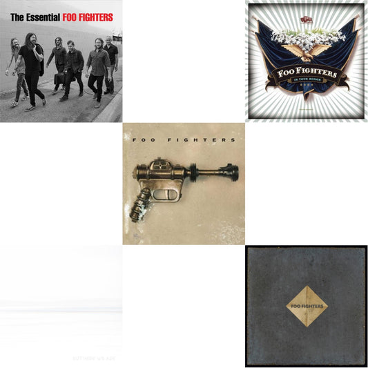 Essential Foo Fighters & But Here We Are (White LP Vinyl) & Foo Fighters (Dl Card) & In Your Honor (2LP/Dl Card) & Concrete & Gold (140G/Dl Code/2LP)