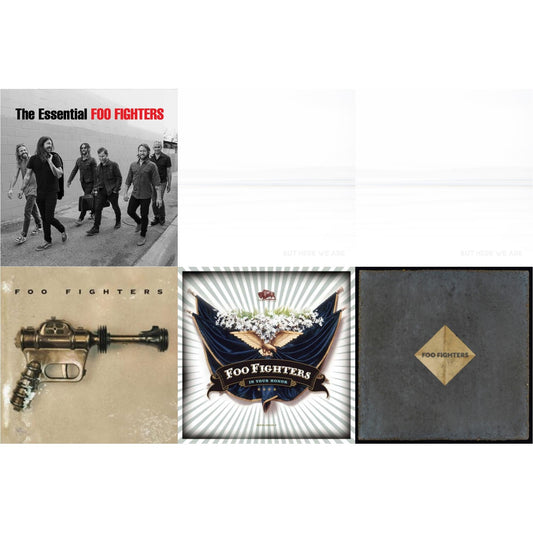 Essential Foo Fighters & But Here We Are (White LP Vinyl) & But Here We Are & Foo Fighters (Dl Card) & In Your Honor (2LP/Dl Card) & Concrete & Gold (140G/Dl Code/2LP)