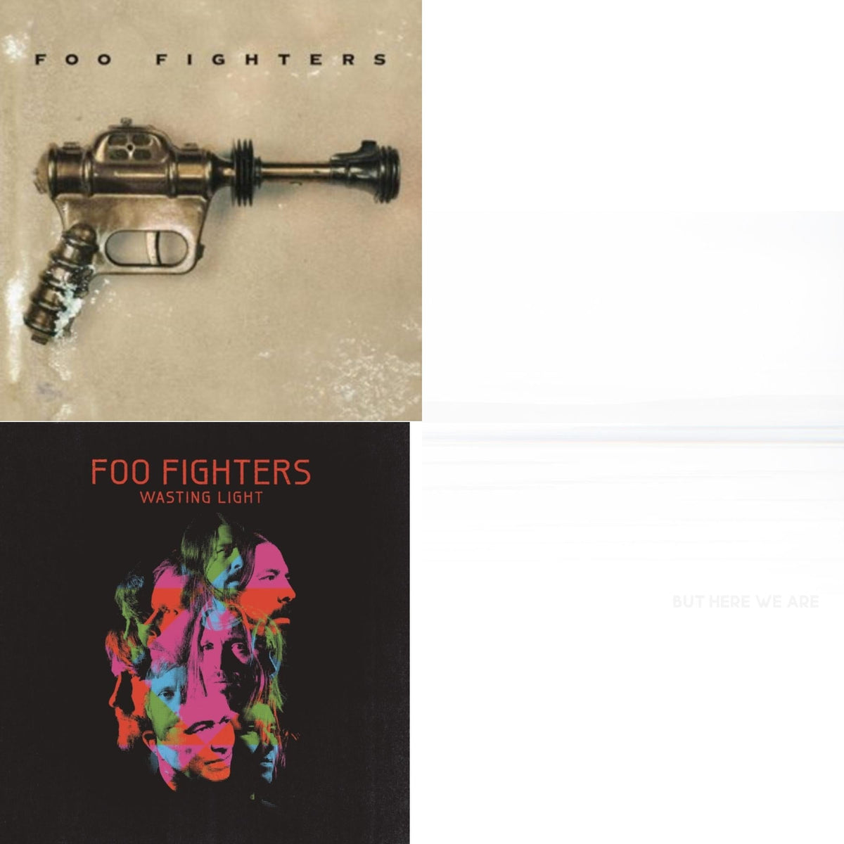 Foo Fighters - But Here We Are & Wasting Light (2LP/Dl Card/Gatefold) & Foo Fighters (Dl Card)
