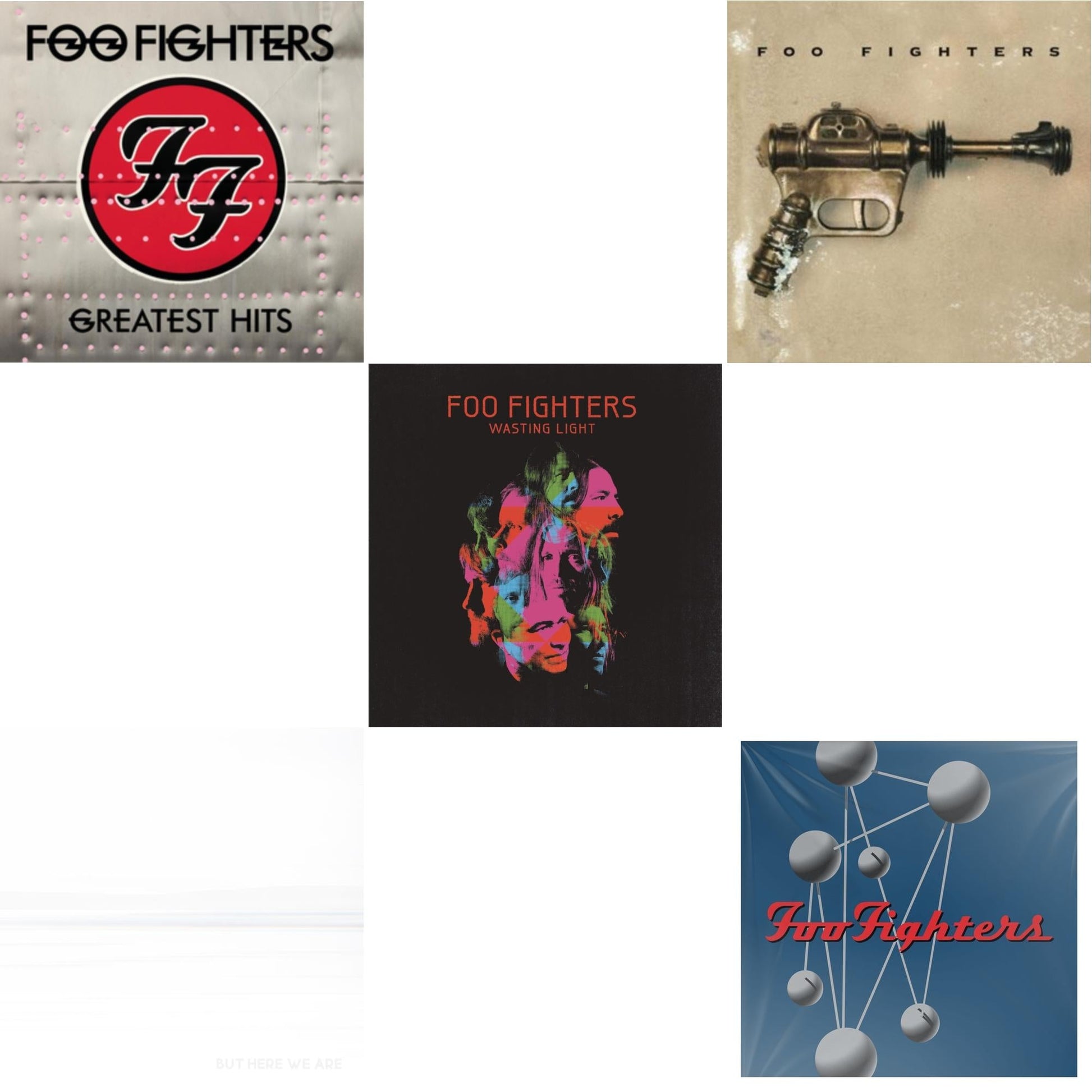 This is a 5 LP Vinyl SKU bundle.
1.This LP Vinyl is brand new.Format: LP VinylMusic Style: Alternative RockThis item's title is: But Here We AreArtist: Foo FightersLabel: RCABarcode: 196588178412Release Date: 6/2/2023
2.This LP Vinyl is brand new.