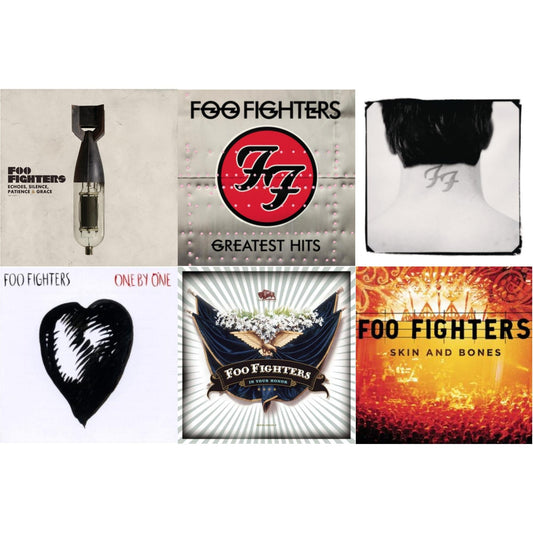 Echoes Silence Patience & Grace & Greatest Hits (2LP/Dl Card/Gatefold) & There Is Nothing Left To Lose (2LP/Dl Card) & One By One (2LP/Dl Card) & In Your Honor (2LP/Dl Card) & Skin & Bones (2LP/Dl Card)