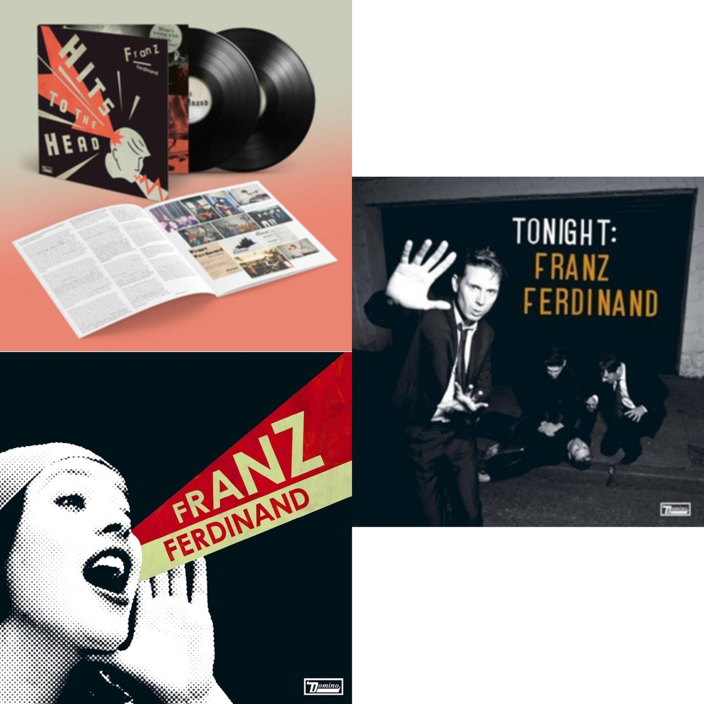 This is a 3 LP Vinyl SKU bundle.
1.This LP Vinyl is brand new.Format: LP VinylThis item's title is: Tonight (2LP/Dl Card)Artist: Franz FerdinandBarcode: 5034202020516Release Date: 8/6/2021
2.This LP Vinyl is brand new.