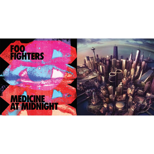 Medicine At Midnight (140G) & Sonic Highways (180G/Dl Card/Gatefold)