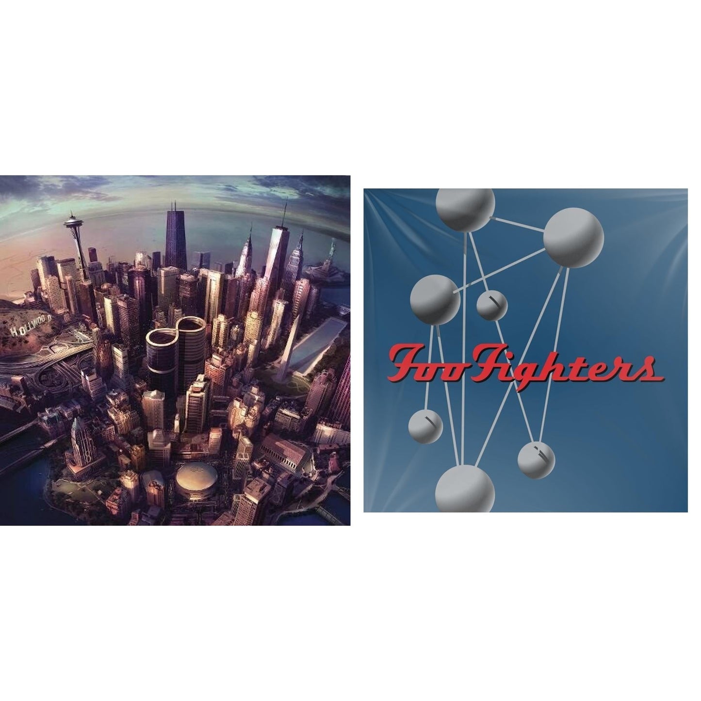 Colour & The Shape (2LP/Dl Card) & Sonic Highways (180G/Dl Card/Gatefold)