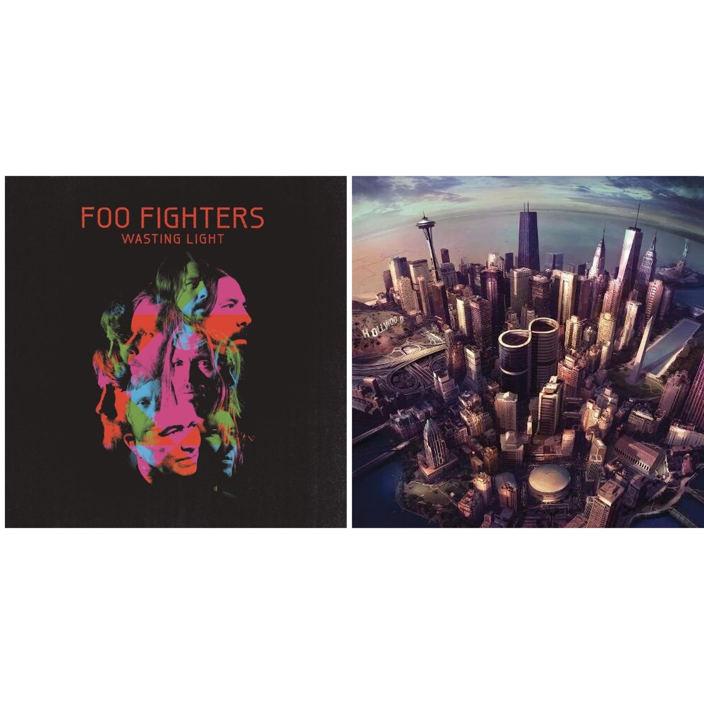 Wasting Light (2LP/Dl Card/Gatefold) & Sonic Highways (180G/Dl Card/Gatefold)