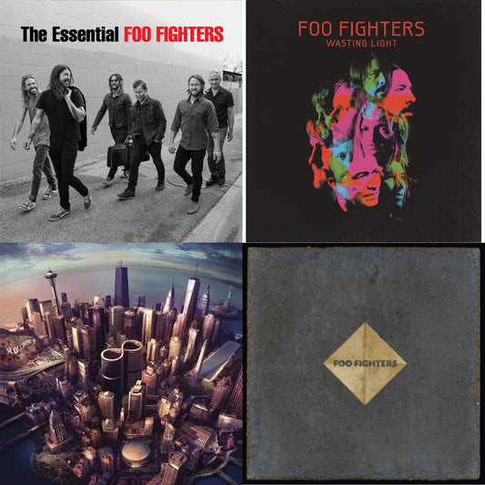 Essential Foo Fighters & Wasting Light (2LP/Dl Card/Gatefold) & Sonic Highways (180G/Dl Card/Gatefold) & Concrete & Gold (140G/Dl Code/2LP)