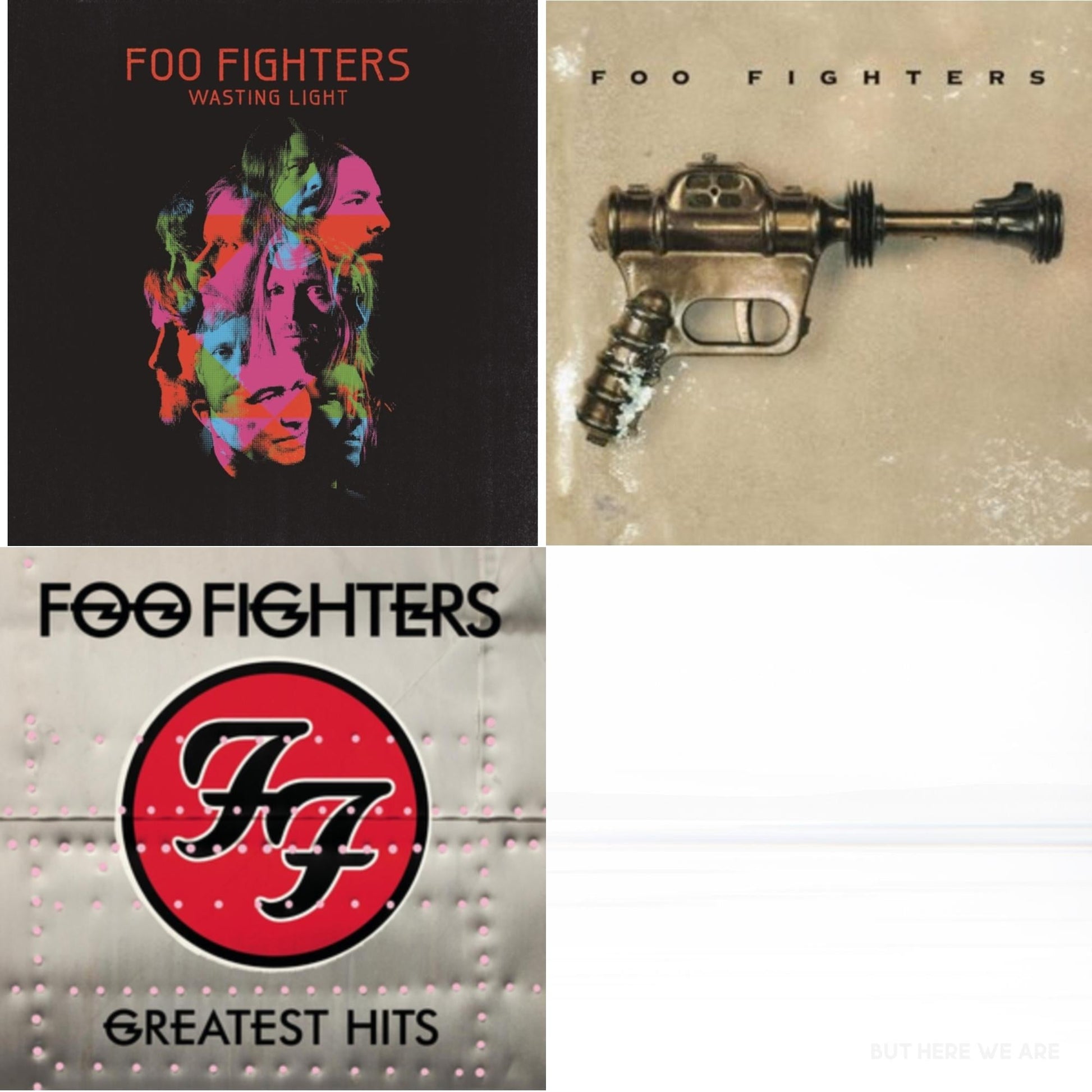 This is a 4 LP Vinyl SKU bundle.
1.This LP Vinyl is brand new.Format: LP VinylMusic Style: Alternative RockThis item's title is: But Here We AreArtist: Foo FightersLabel: RCABarcode: 196588178412Release Date: 6/2/2023
2.This LP Vinyl is brand new.