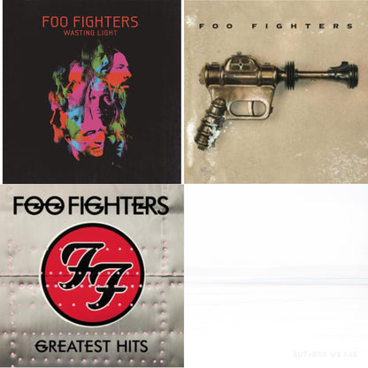 This is a 4 LP Vinyl SKU bundle.
1.This LP Vinyl is brand new.Format: LP VinylMusic Style: Alternative RockThis item's title is: But Here We AreArtist: Foo FightersLabel: RCABarcode: 196588178412Release Date: 6/2/2023
2.This LP Vinyl is brand new.