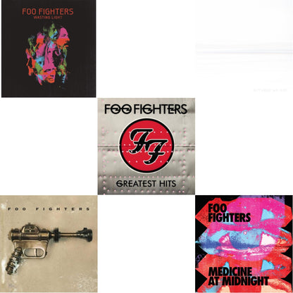 Medicine At Midnight (140G) & But Here We Are & Greatest Hits (2LP/Dl Card/Gatefold) & Wasting Light (2LP/Dl Card/Gatefold) & Foo Fighters (Dl Card)