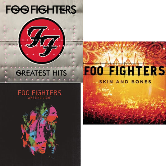 Greatest Hits (2LP/Dl Card/Gatefold) & Wasting Light (2LP/Dl Card/Gatefold) & Skin & Bones (2LP/Dl Card)