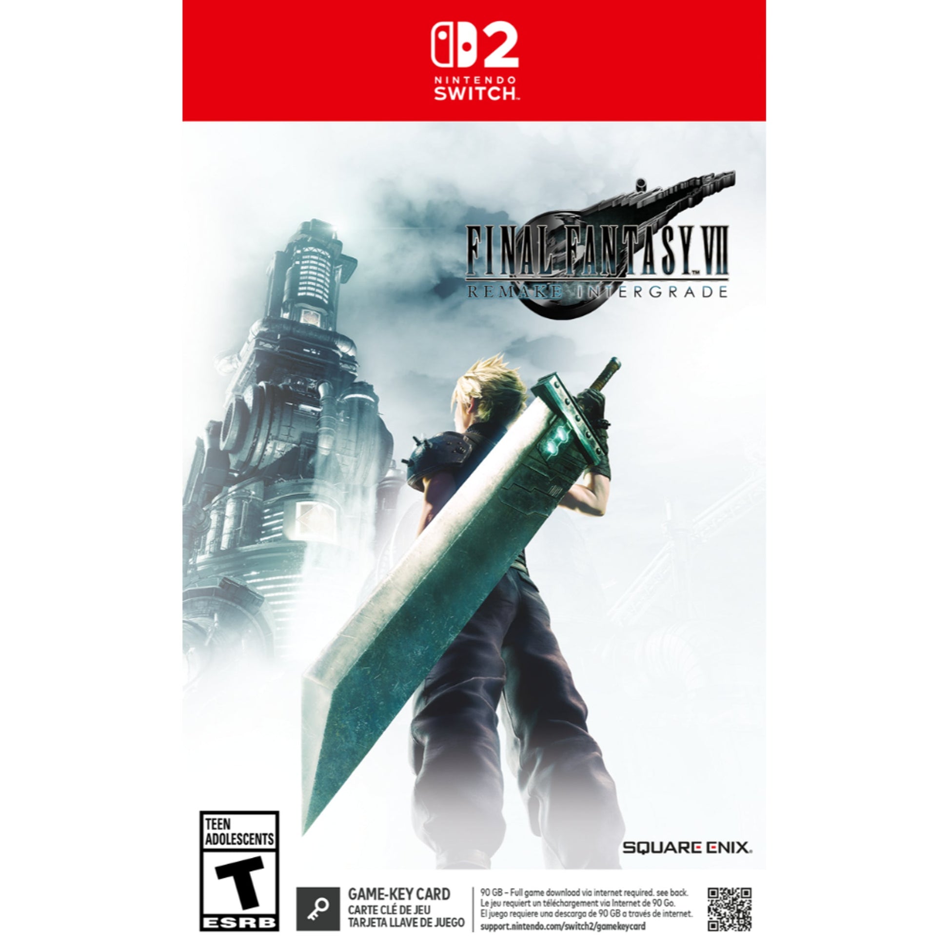 Final Fantasy VII: Remake Intergrade - Switch 2 (Game-Key Card)