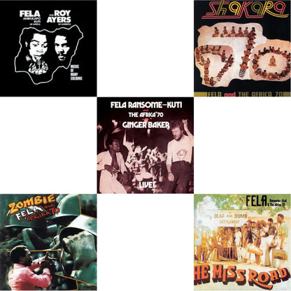Music Of Many Colours & Zombie & Fela Live With Ginger Baker & Shakara & He Miss Road