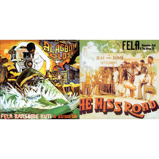 Alagbon Close (Jollof Orange LP Vinyl) & He Miss Road