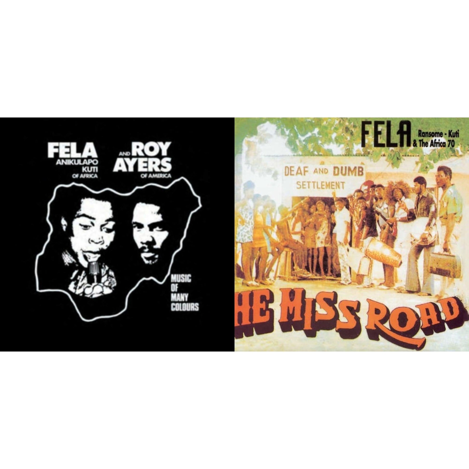This is a 2 LP Vinyl SKU bundle.
1.This LP Vinyl is brand new.Format: LP VinylMusic Style: AfricanThis item's title is: Music Of Many ColoursArtist: Fela KutiLabel: KNITTING FACTORY RECORDSBarcode: 720841114314Release Date: 11/29/2019
2.This LP Vinyl is brand new.