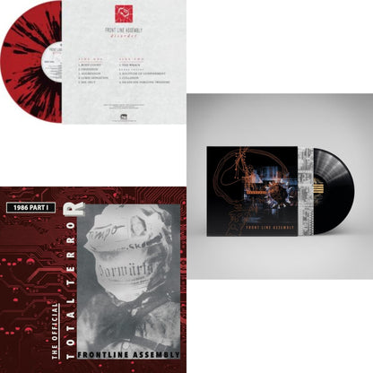 Tactical Neural Implant (Remastered) & Disorder (Red & Black Splatter LP Vinyl) & Total Terror Part I 1986 (Red Vinyl/2LP)