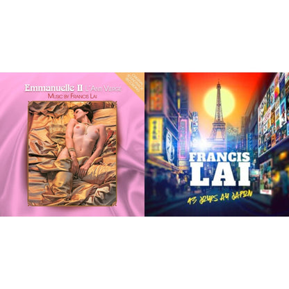This is a 2 LP Vinyl SKU bundle.
1.This LP Vinyl is brand new.Format: LP VinylMusic Style: SoundtrackThis item's title is: Emmanuelle Ii - L'anti Vierge - Original Soundtrack RecordingsArtist: Francis LaiLabel: DIGGERS FACTORYBarcode: 3700403517323Release Date: 1/28/2022
2.