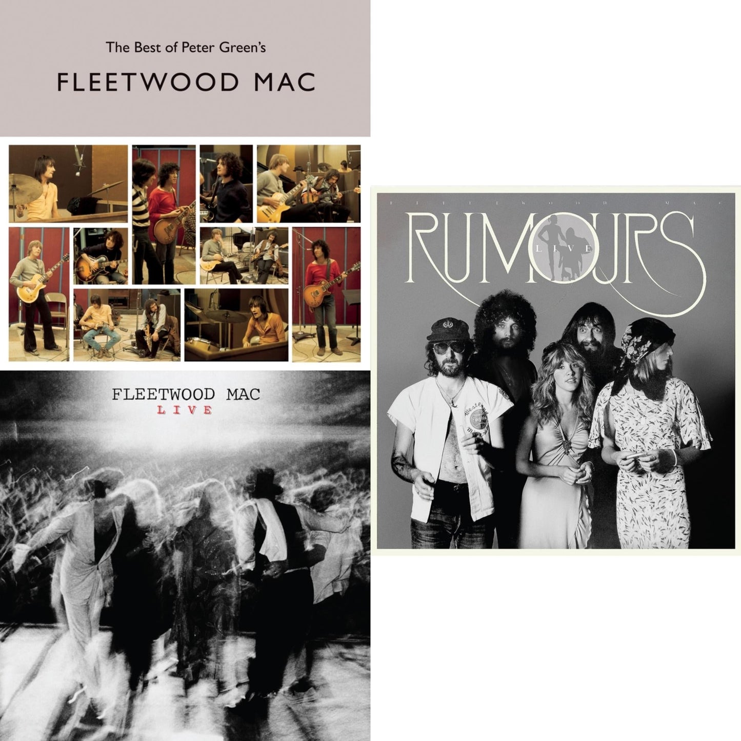 This is a 3 LP Vinyl SKU bundle.
1.This LP Vinyl is brand new.Format: LP VinylMusic Style: Electric BluesThis item's title is: Best Of Peter Green's Fleetwood Mac (2LP/140G)Artist: Fleetwood MacLabel: SONY MUSIC CMGBarcode: 194398139814Release Date: 1/15/2021
2.