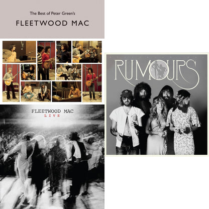 This is a 3 LP Vinyl SKU bundle.
1.This LP Vinyl is brand new.Format: LP VinylMusic Style: Electric BluesThis item's title is: Best Of Peter Green's Fleetwood Mac (2LP/140G)Artist: Fleetwood MacLabel: SONY MUSIC CMGBarcode: 194398139814Release Date: 1/15/2021
2.