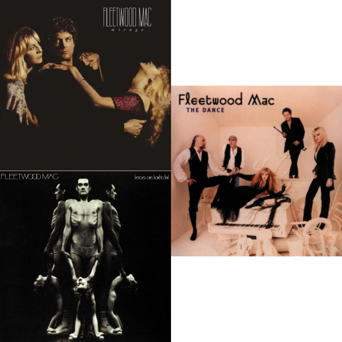 Mirage & Heroes Are Hard To Find & Dance (2LP)