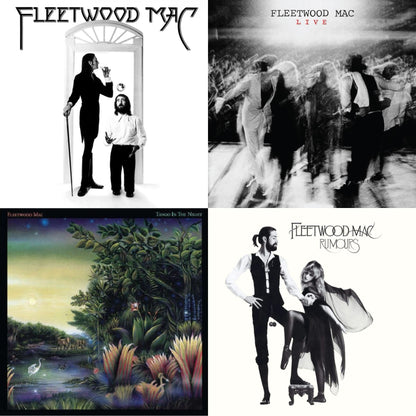 This is a 4 LP Vinyl SKU bundle.
1.This LP Vinyl is brand new.Format: LP VinylMusic Style: Pop RockThis item's title is: Fleetwood MacArtist: Fleetwood MacLabel: RHINO/WARNER RECORDSBarcode: 603497839650Release Date: 10/14/2022
2.This LP Vinyl is brand new.