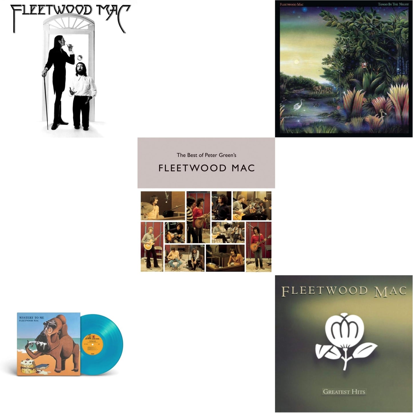 This is a 5 LP Vinyl SKU bundle.
1.This LP Vinyl is brand new.Format: LP VinylMusic Style: Pop RockThis item's title is: Tango In The NightArtist: Fleetwood MacLabel: RHINO/WARNER BROS.Barcode: 081227935610Release Date: 5/26/2017
2.This LP Vinyl is brand new.