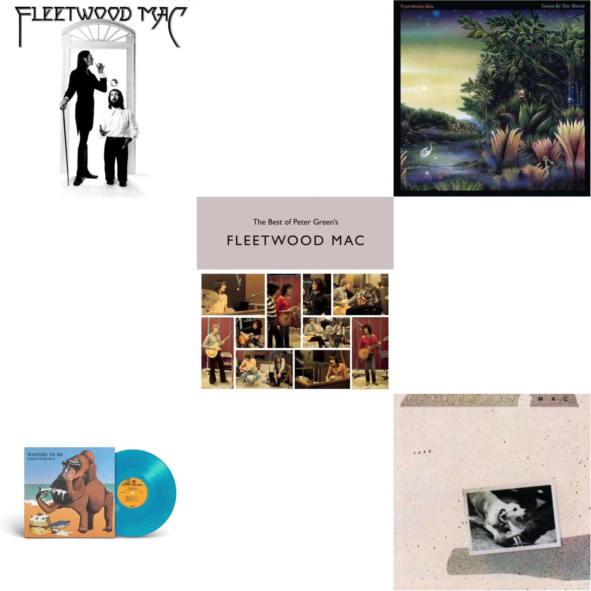 This is a 5 LP Vinyl SKU bundle.
1.This LP Vinyl is brand new.Format: LP VinylMusic Style: Pop RockThis item's title is: Tango In The NightArtist: Fleetwood MacLabel: RHINO/WARNER BROS.Barcode: 081227935610Release Date: 5/26/2017
2.This LP Vinyl is brand new.