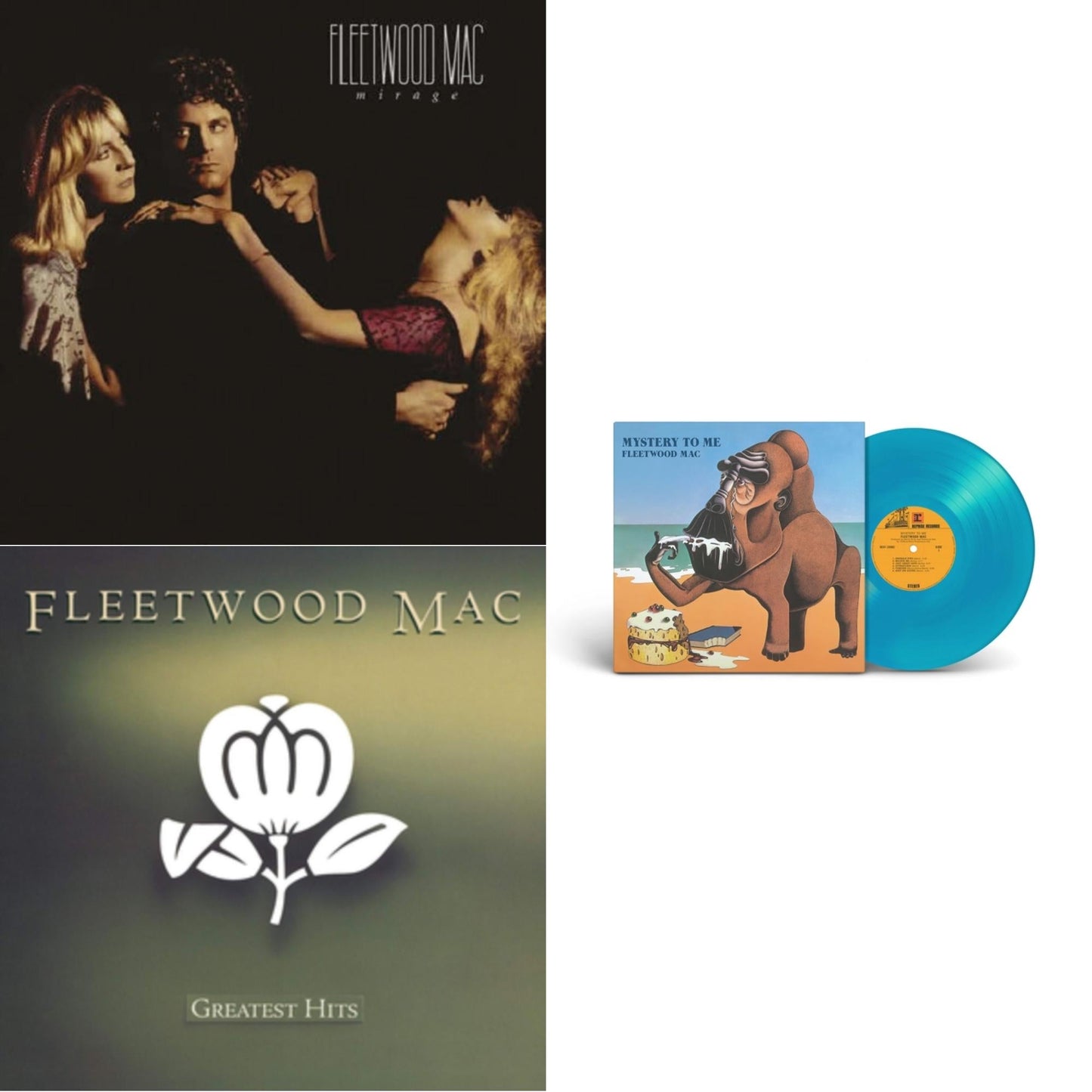 This is a 3 LP Vinyl SKU bundle.
1.This LP Vinyl is brand new.Format: LP VinylMusic Style: Pop RockThis item's title is: MirageArtist: Fleetwood MacLabel: RHINO/WARNER BROS.Barcode: 081227935603Release Date: 5/26/2017
2.This LP Vinyl is brand new.