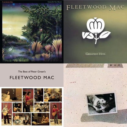 This is a 4 LP Vinyl SKU bundle.
1.This LP Vinyl is brand new.Format: LP VinylMusic Style: Pop RockThis item's title is: Tango In The NightArtist: Fleetwood MacLabel: RHINO/WARNER BROS.Barcode: 081227935610Release Date: 5/26/2017
2.This LP Vinyl is brand new.