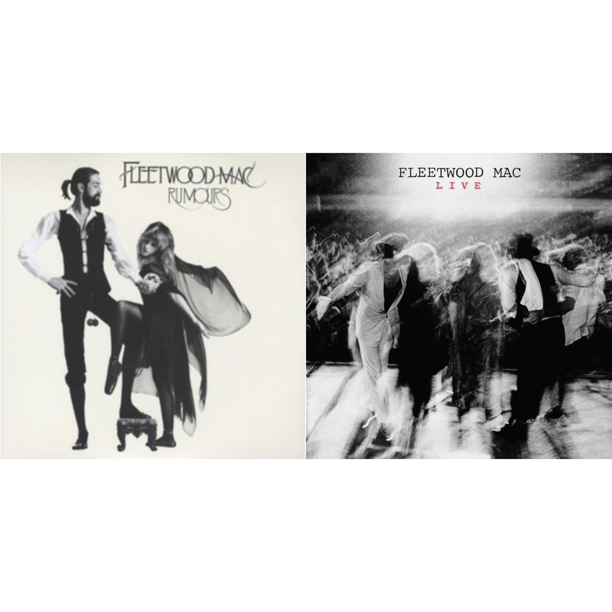 This is a 2 LP Vinyl SKU bundle.
1.This LP Vinyl is brand new.Format: LP VinylMusic Style: Soft RockThis item's title is: Rumours (2LP/45RPM/Deluxe)Artist: Fleetwood MacLabel: REPRISEBarcode: 093624979340Release Date: 4/16/2011
2.This LP Vinyl is brand new.