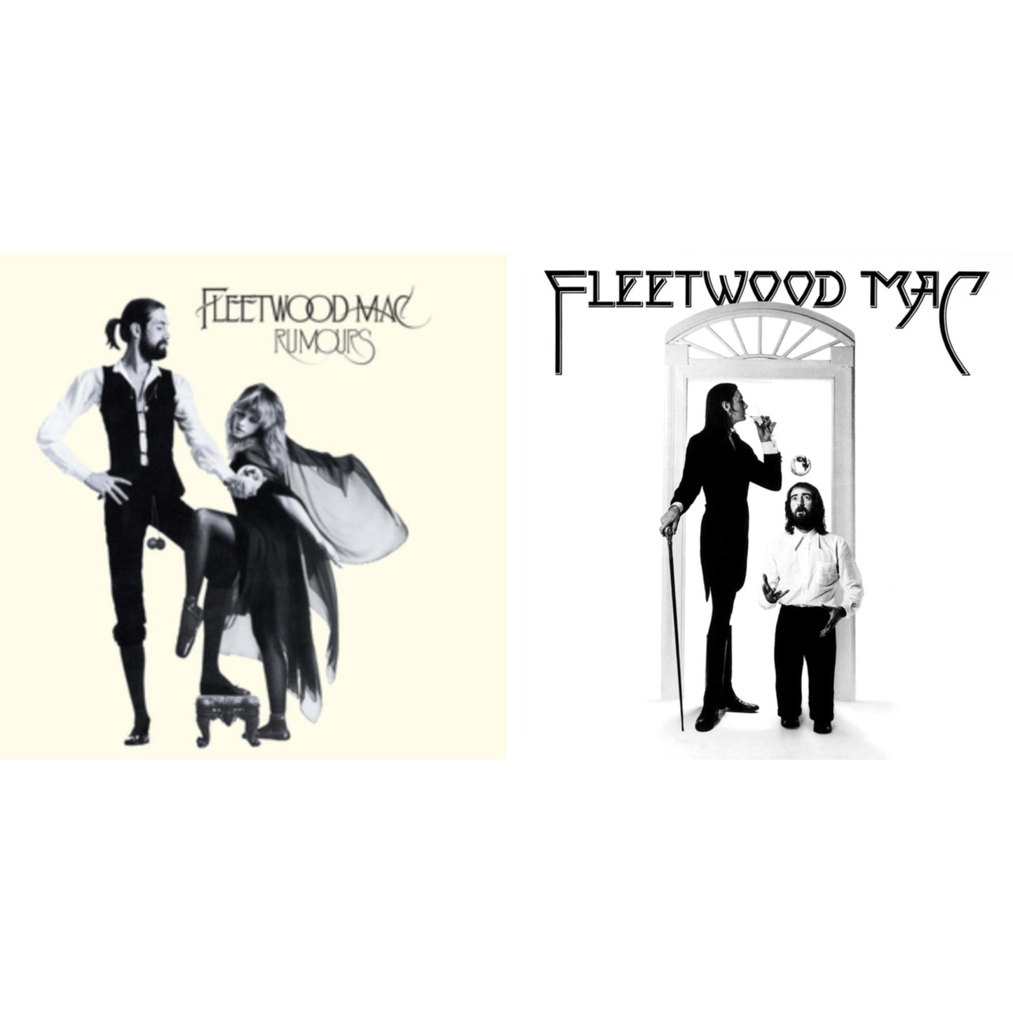 Fleetwood Mac - Rumours & Fleetwood Mac - LP Vinyl Bundle