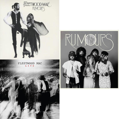 Rumours (2LP/45RPM/Deluxe) & Fleetwood Mac Live (Super Deluxe Edition/2LP/3CD/7Inch) & Rumours Live (2LP)