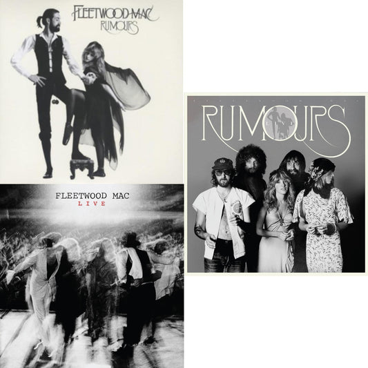 Rumours (2LP/45RPM/Deluxe) & Fleetwood Mac Live (Super Deluxe Edition/2LP/3CD/7Inch) & Rumours Live (2LP)
