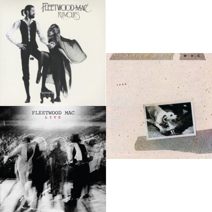 This is a 3 LP Vinyl SKU bundle.
1.This LP Vinyl is brand new.Format: LP VinylMusic Style: Soft RockThis item's title is: Rumours (2LP/45RPM/Deluxe)Artist: Fleetwood MacLabel: REPRISEBarcode: 093624979340Release Date: 4/16/2011
2.This LP Vinyl is brand new.