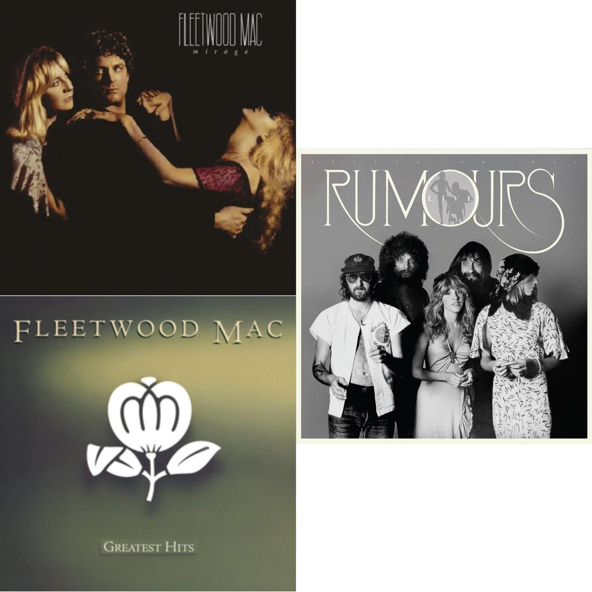 Mirage & Greatest Hits & Rumours Live (2LP)