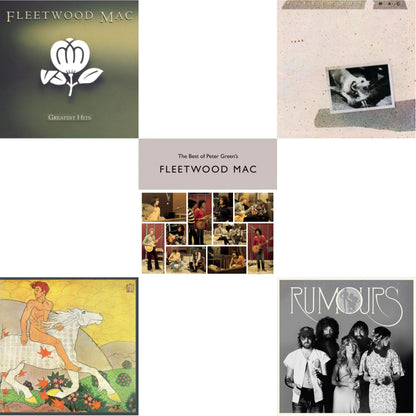 Greatest Hits & Then Play On & Best Of Peter Green's Fleetwood Mac (2LP/140G) & Tusk (2LP) & Rumours Live (2LP)