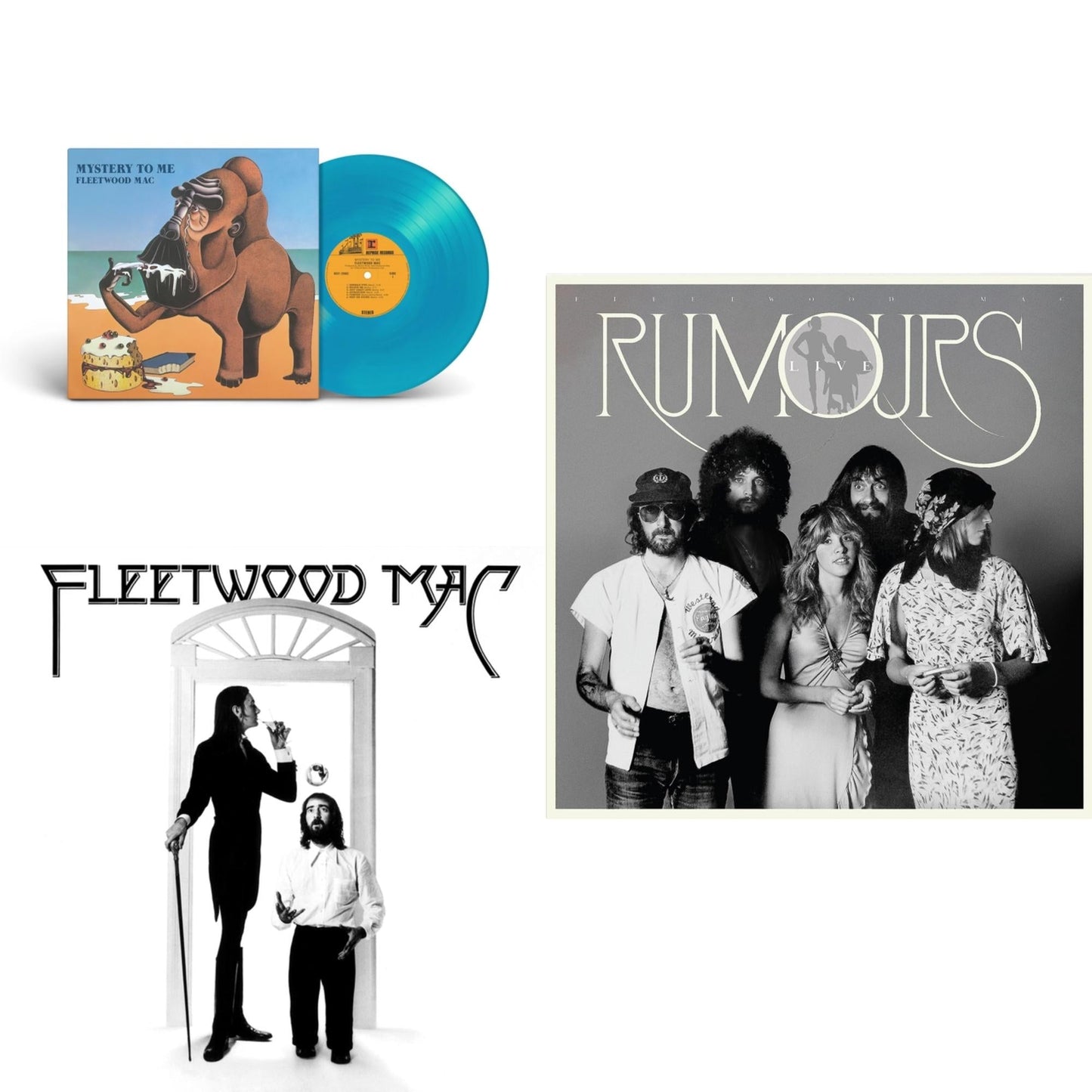 This is a 3 LP Vinyl SKU bundle.
1.This LP Vinyl is brand new.Format: LP VinylThis item's title is: Mystery To Me (Ocean-Blue LP Vinyl) (Rocktober)Artist: Fleetwood MacLabel: Rhino Records (2)Barcode: 603497832385Release Date: 10/13/2023
2.This LP Vinyl is brand new.
