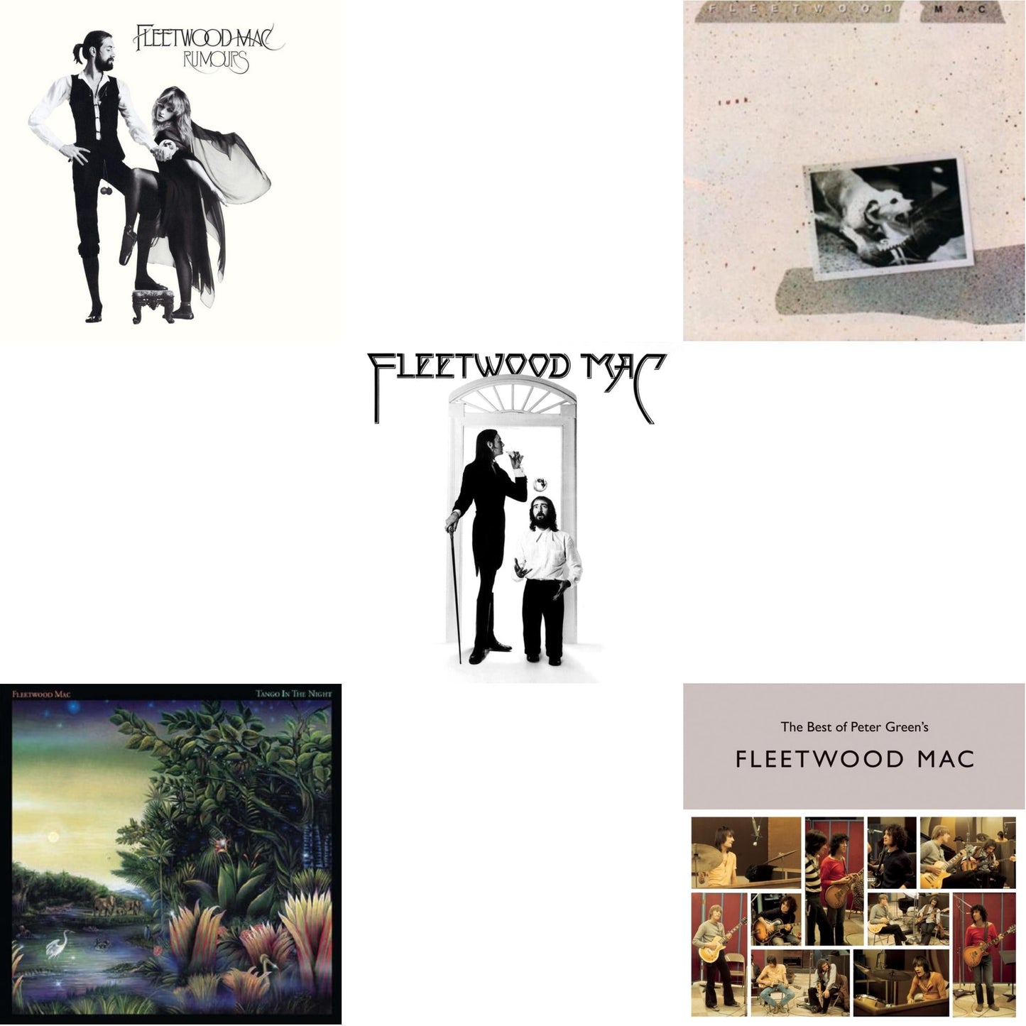 This is a 5 LP Vinyl SKU bundle.
1.This LP Vinyl is brand new.Format: LP VinylMusic Style: Classic RockThis item's title is: RumoursArtist: Fleetwood MacLabel: REPRISEBarcode: 093624979357Release Date: 1/28/2013
2.This LP Vinyl is brand new.