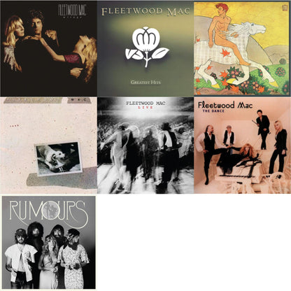 Mirage & Greatest Hits & Then Play On & Tusk (2LP) & Fleetwood Mac Live (2LP/180G) & Dance (2LP) & Rumours Live (2LP)