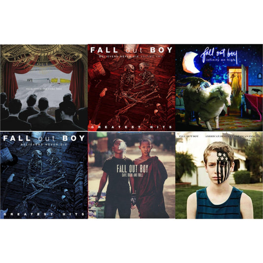 From Under Cork Tree & Believers Never Die (Vol. 2) (X) & Infinity On High & Believers Never Die: The Greatest Hits & Save Rock & Roll & American Beauty / American Psycho
